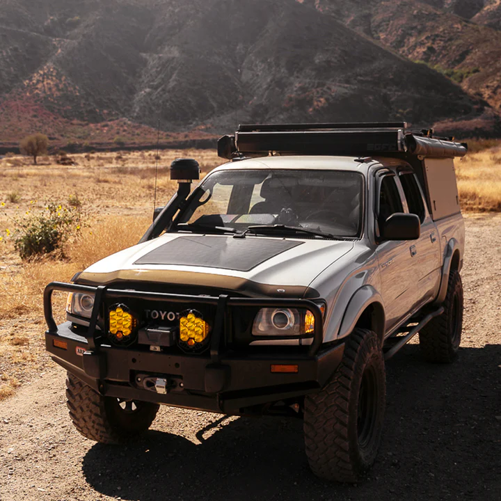 Toyota Tacoma hood solar panel